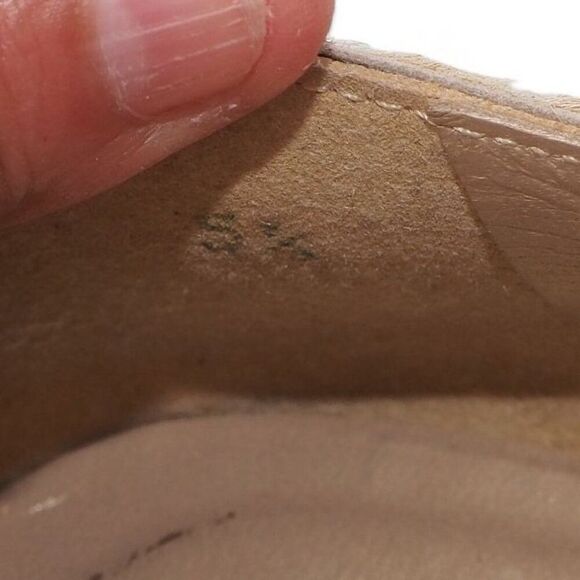 Stuart Weitzman Mocaroon Cognac Ocelot Slip-on Loafers Women's 5.5M - Picture 11 of 12